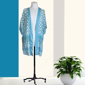 OLSEN AQUA BEACH/POOL COVERUP